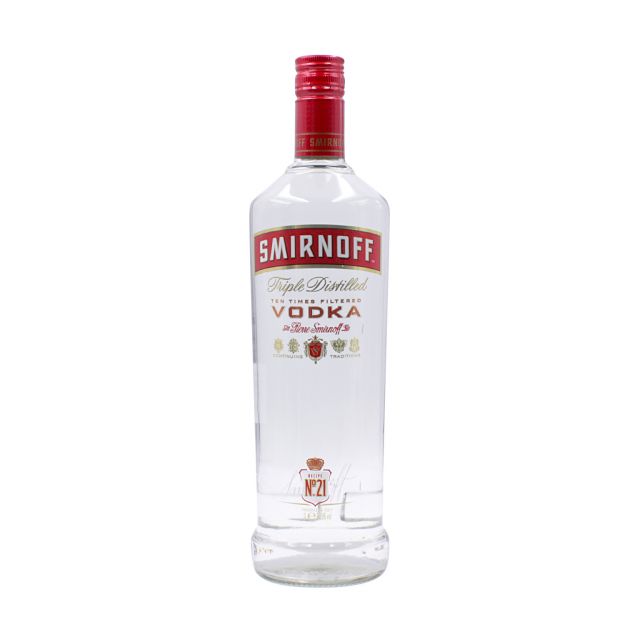 what proof is smirnoff red label