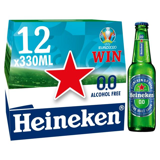 how much alcohol is in non alcoholic heineken
