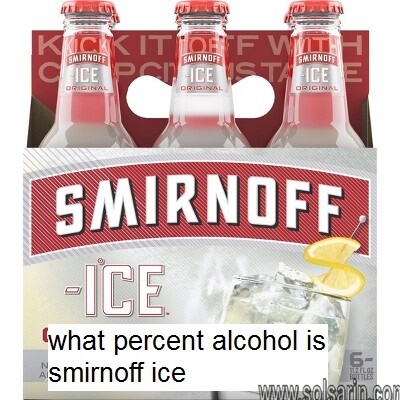 what proof is smirnoff red white and berry vodka