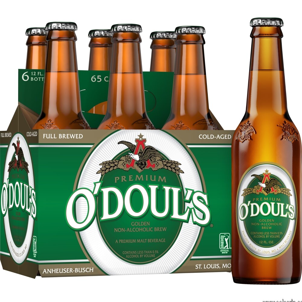 how much alcohol is in o'doul's non-alcoholic beer