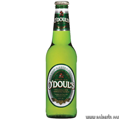  how much alcohol is in o'doul's non-alcoholic beer