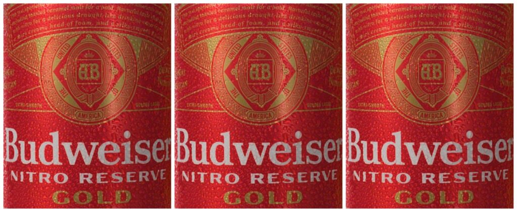 how much alcohol is in budweiser nitro reserve gold