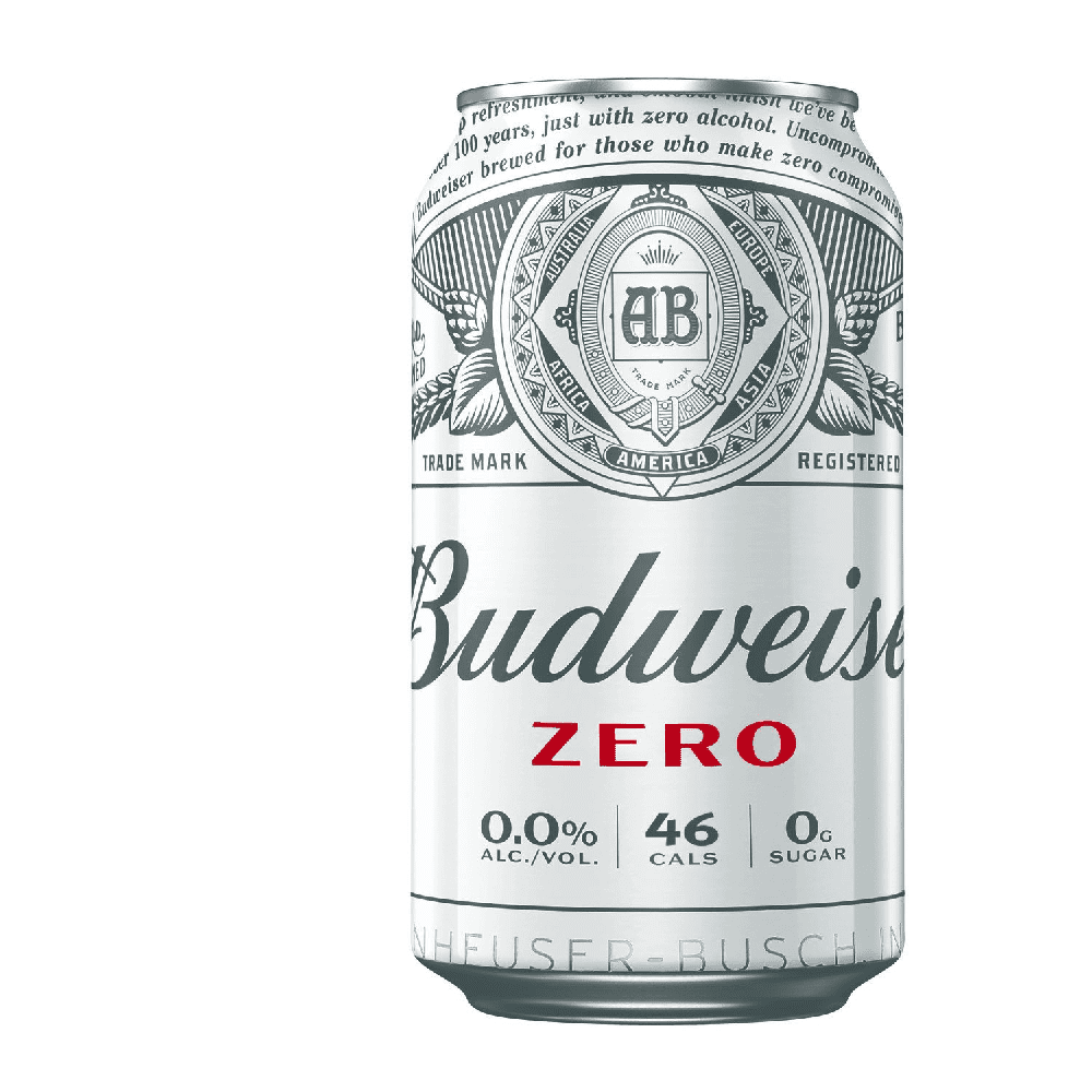 how much alcohol does budweiser zero have