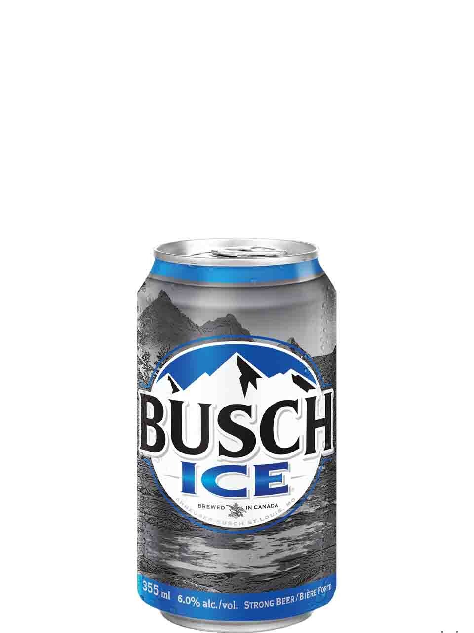 how much alcohol is in busch ice