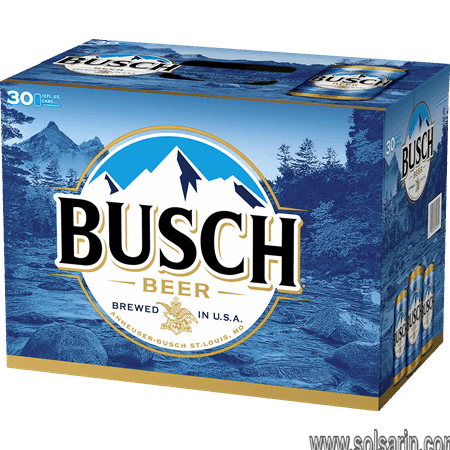 how much alcohol is in busch heavy