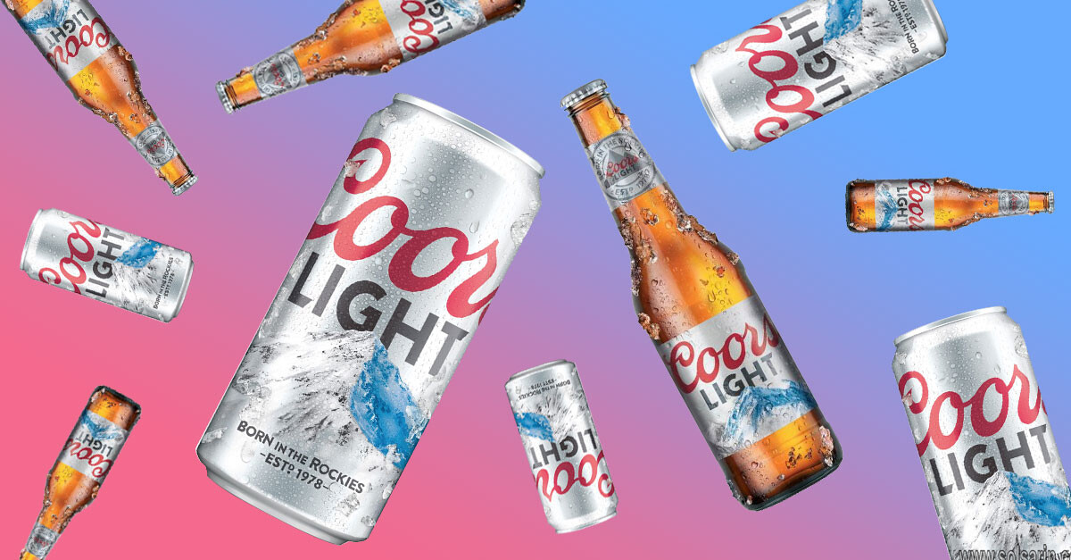 what percent alcohol is coors light beer