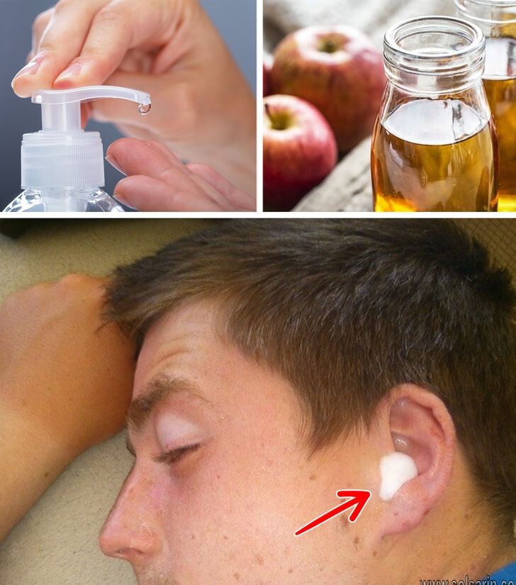 how to put alcohol in ear