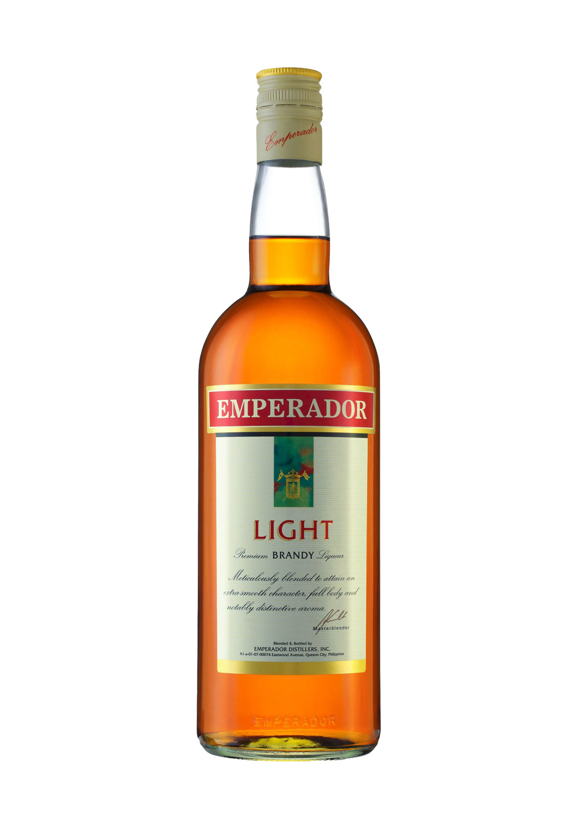 how many percent of alcohol in emperador light