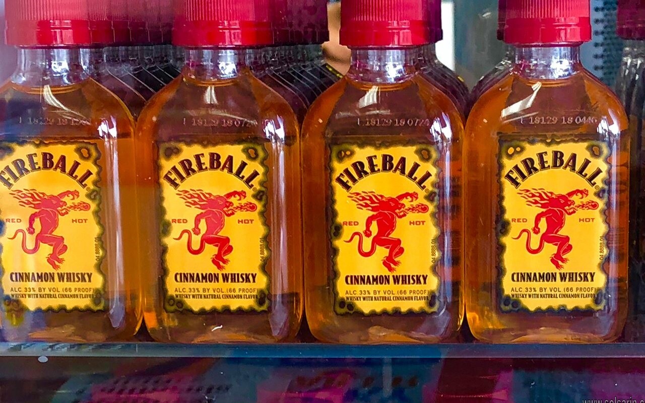 what percent alcohol is fireball whiskey