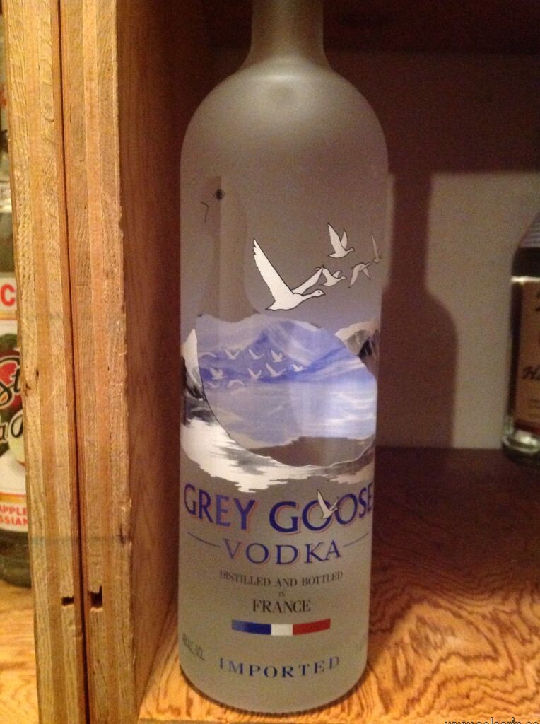 how much percent alcohol is grey goose vodka