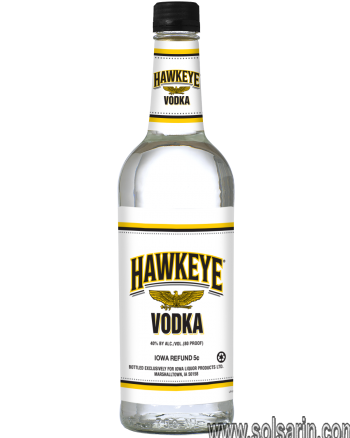 what percent alcohol is hawkeye vodka