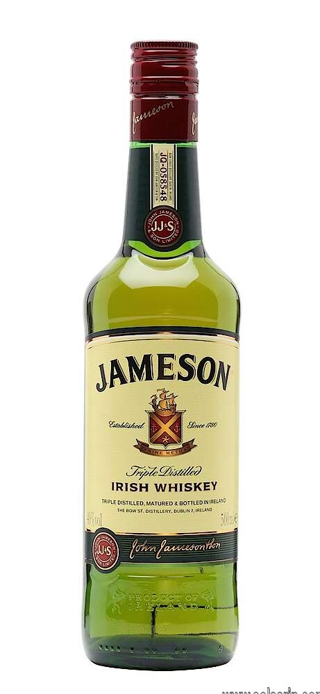 what percent alcohol is jameson whiskey