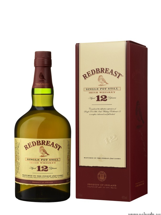 what proof is redbreast whiskey