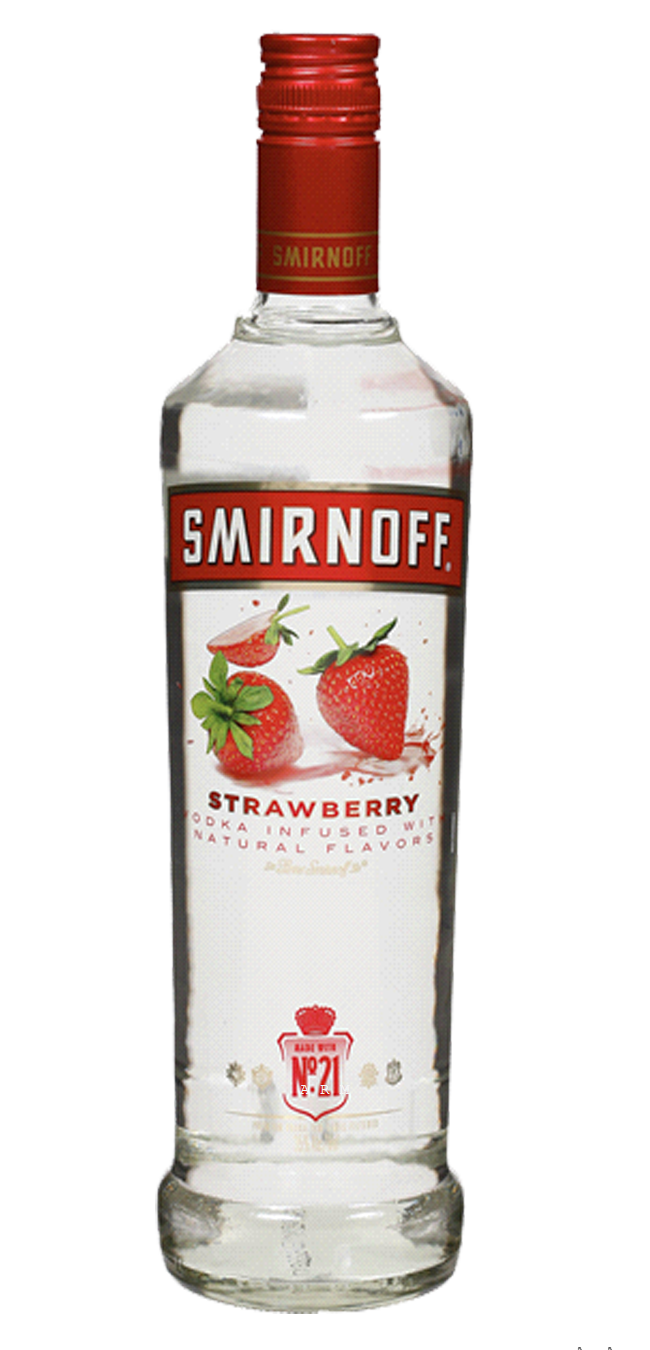  how much alcohol is in smirnoff raspberry vodka