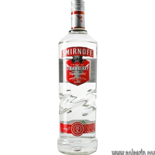 how much alcohol is in smirnoff strawberry vodka