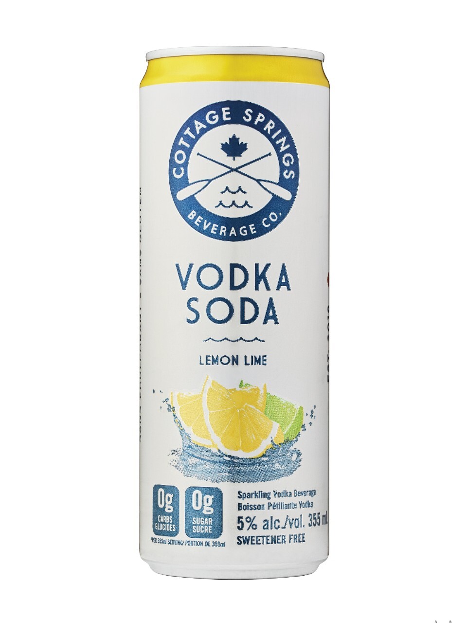 what percent alcohol is vodka soda