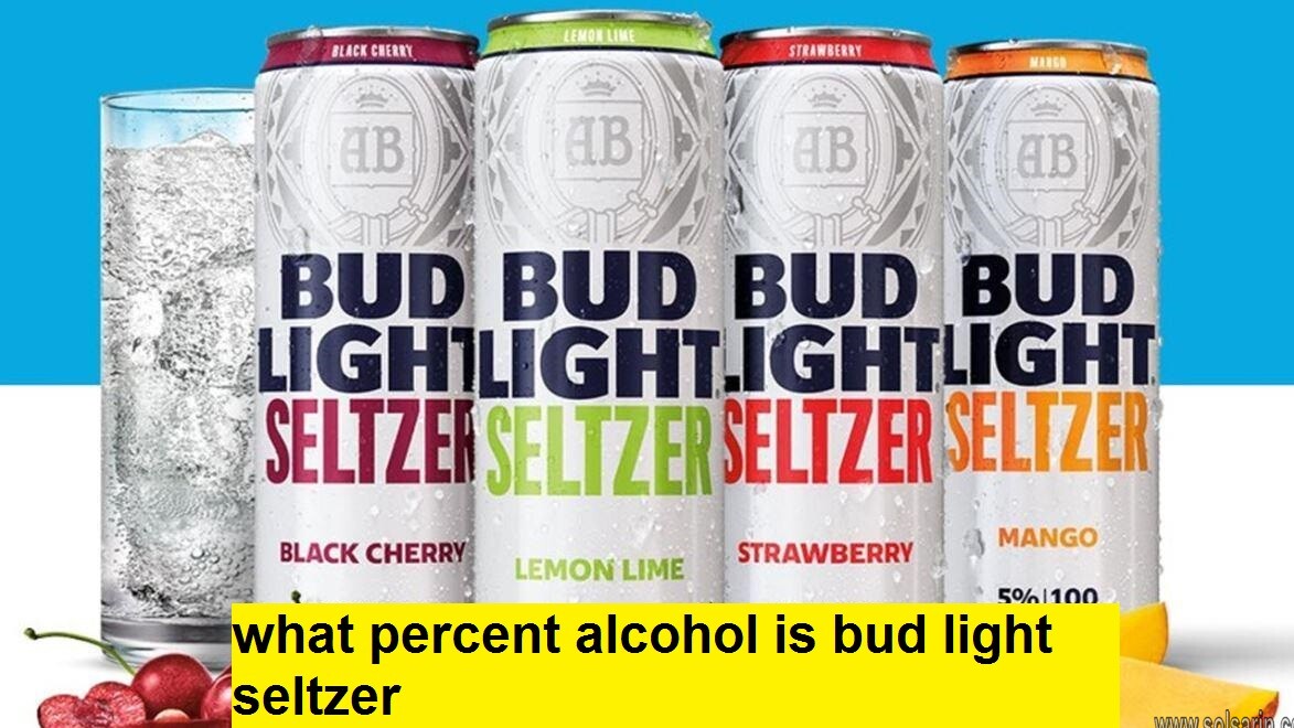 what percent alcohol is bud light seltzer