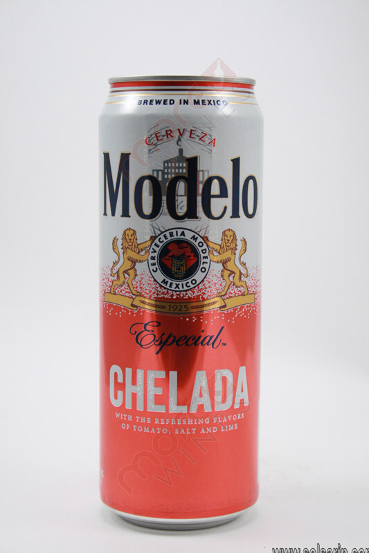 modelo especial chelada alcohol content