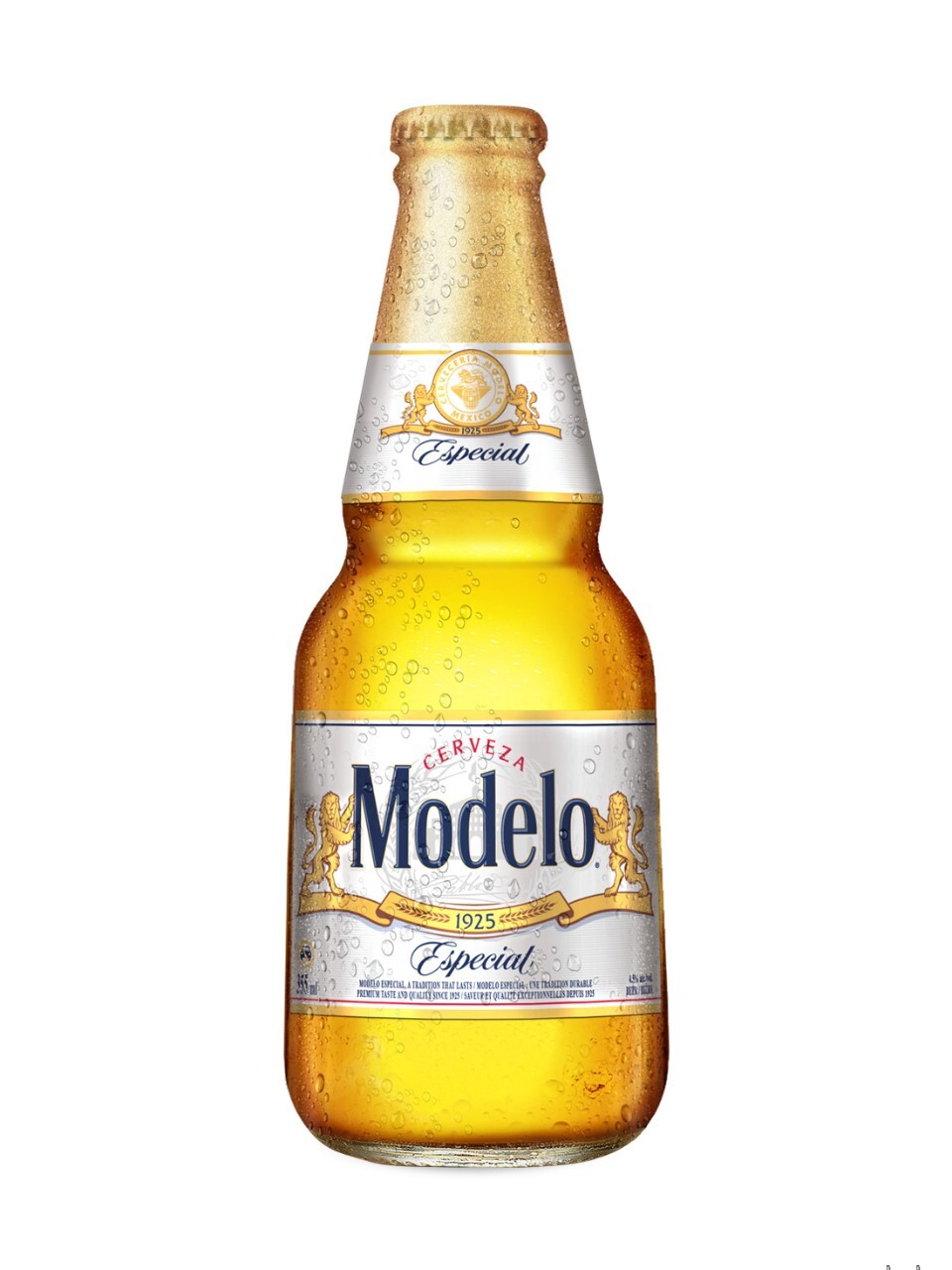 what is the alcohol percentage in modelo especial