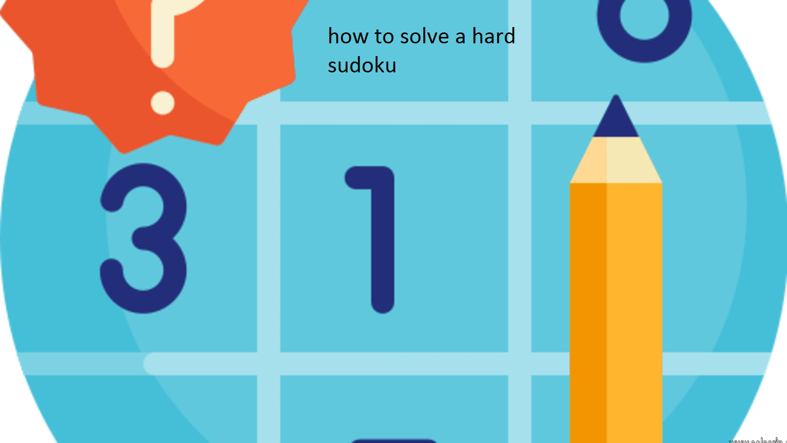 how to solve a hard sudoku
