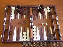 how many pieces are in backgammon?