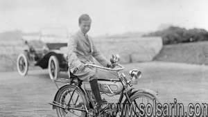 when was the first motorcycle invented?