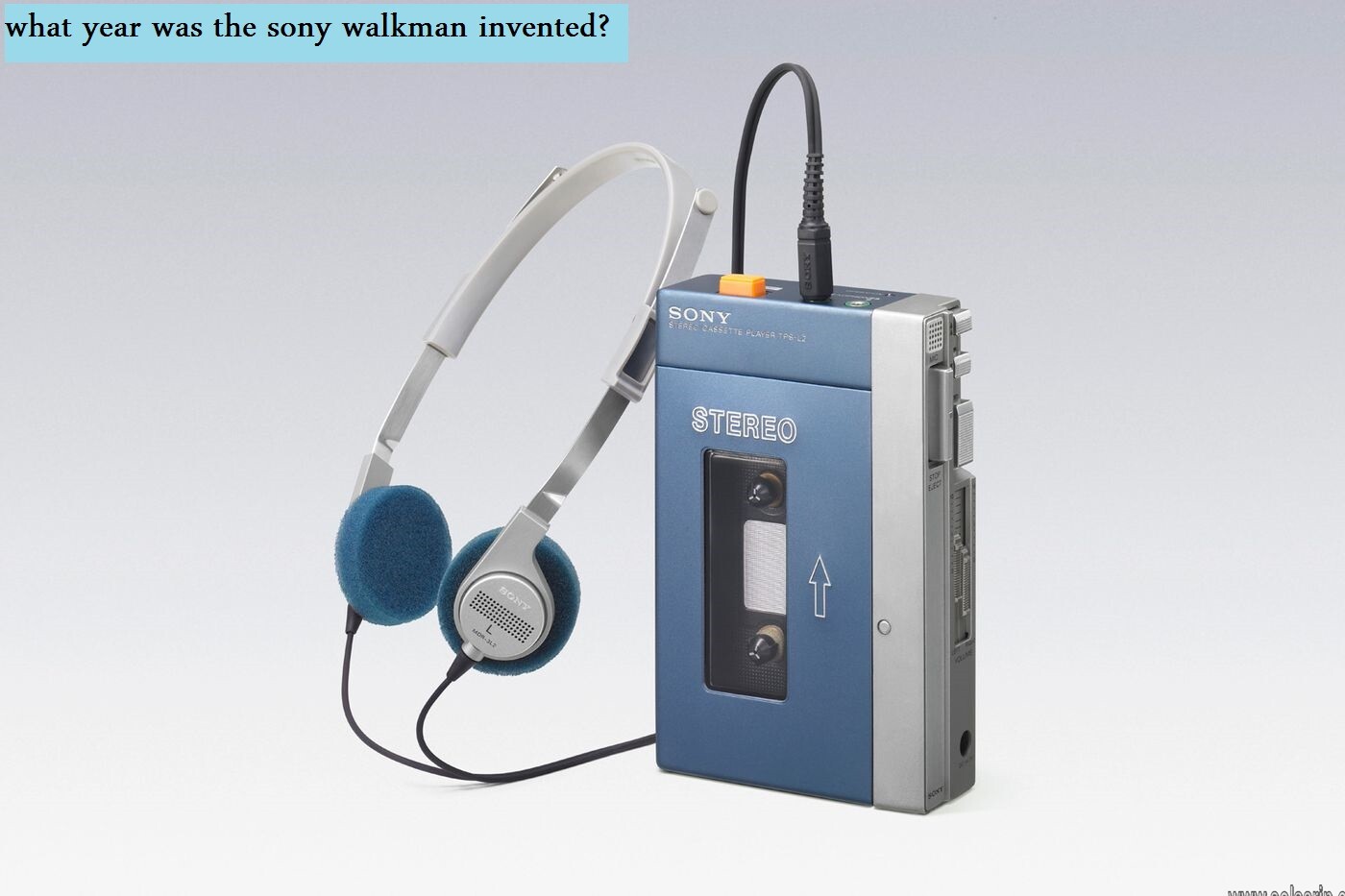 what year was the sony walkman invented?