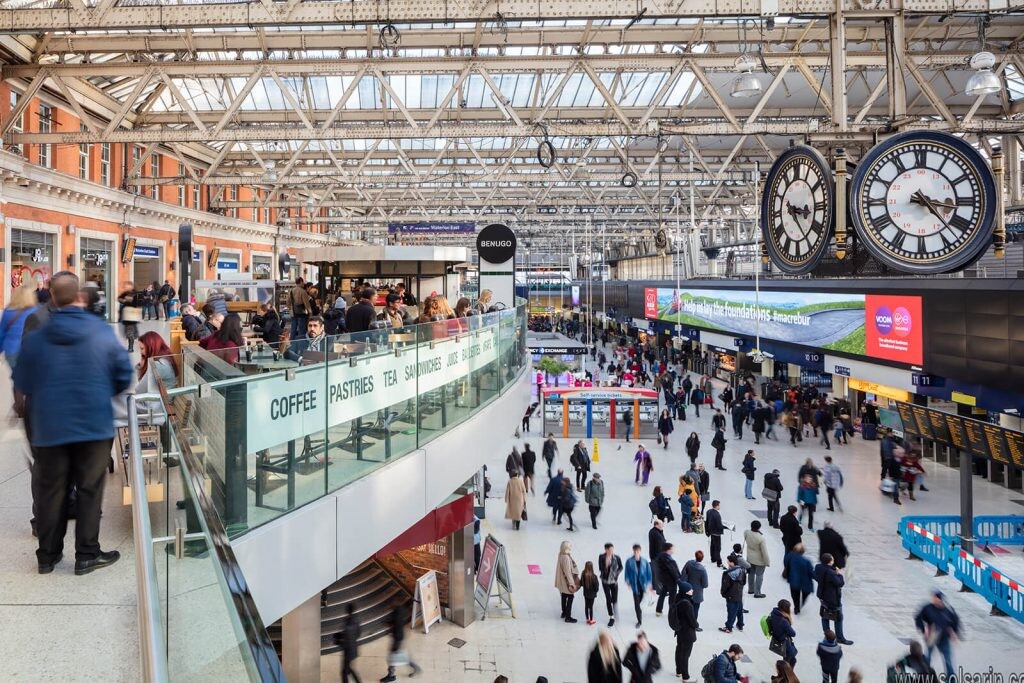how many people visit waterloo station a year?
