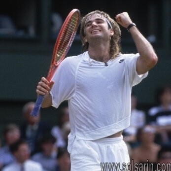 how many major titles has andre agassi won?