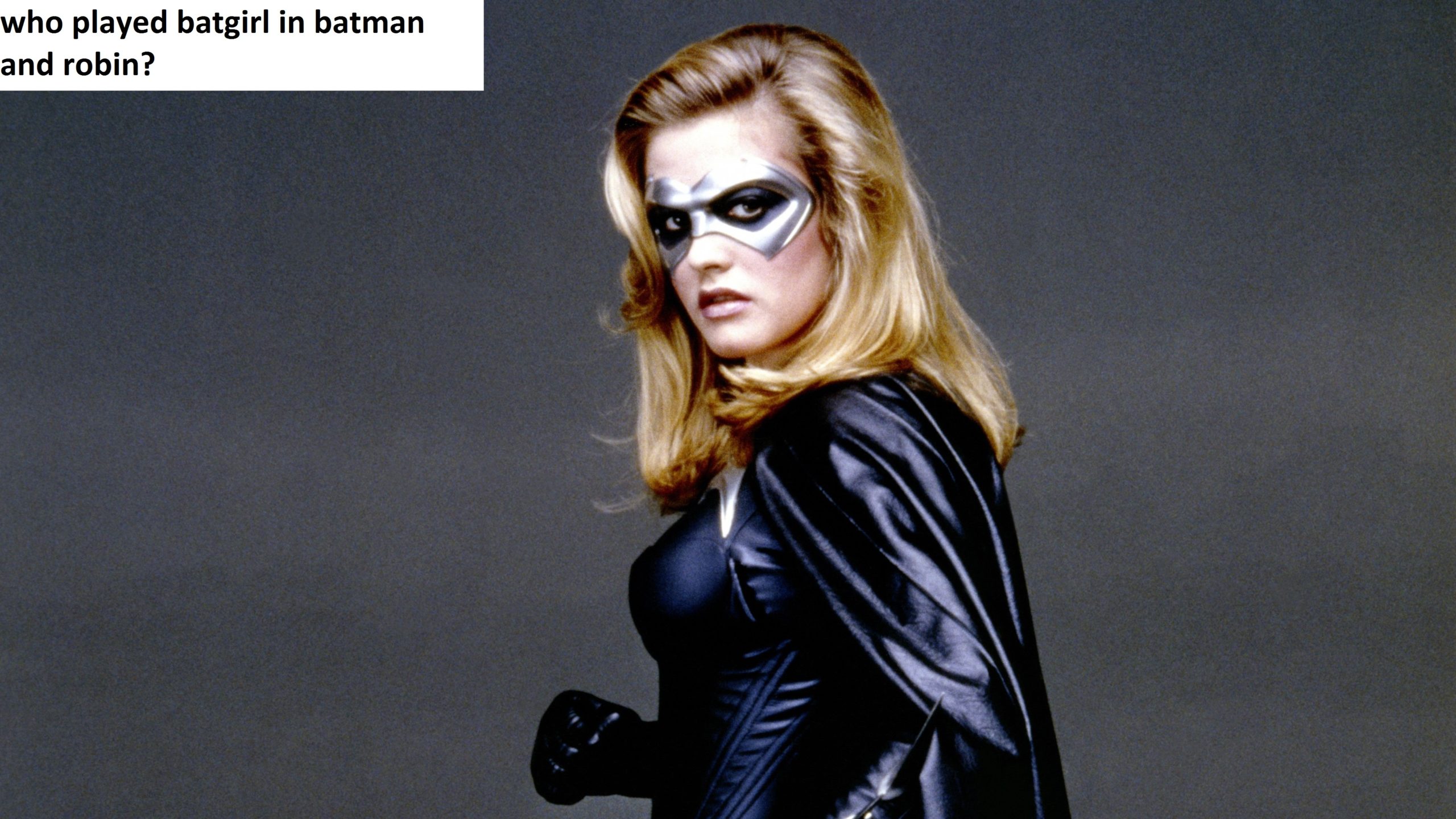 who played batgirl in batman and robin?