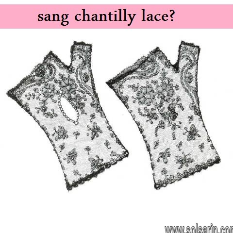 sang chantilly lace?