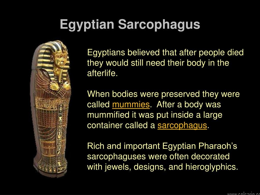 why was the sarcophagus important