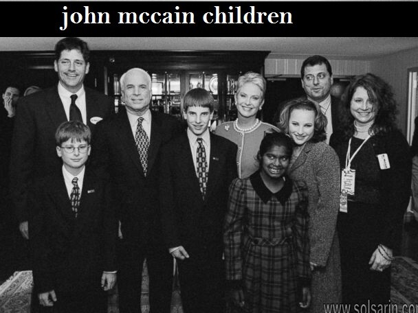 john mccain children