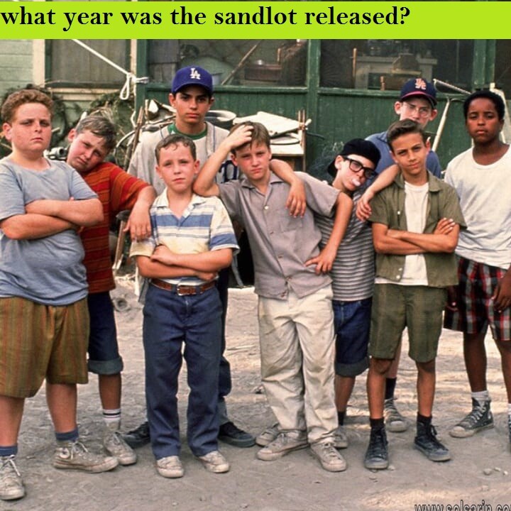 what year was the sandlot released?