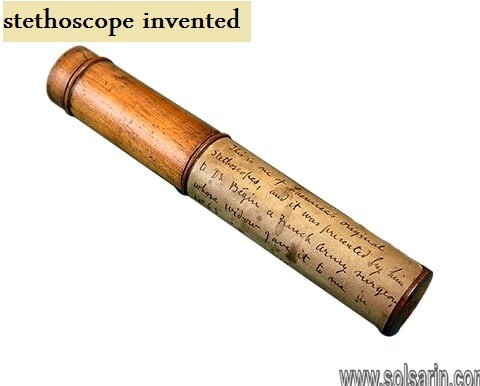 stethoscope invented