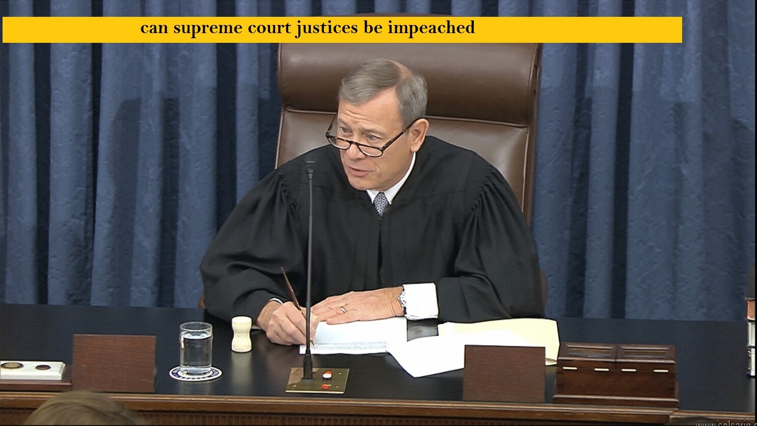 can supreme court justices be impeached