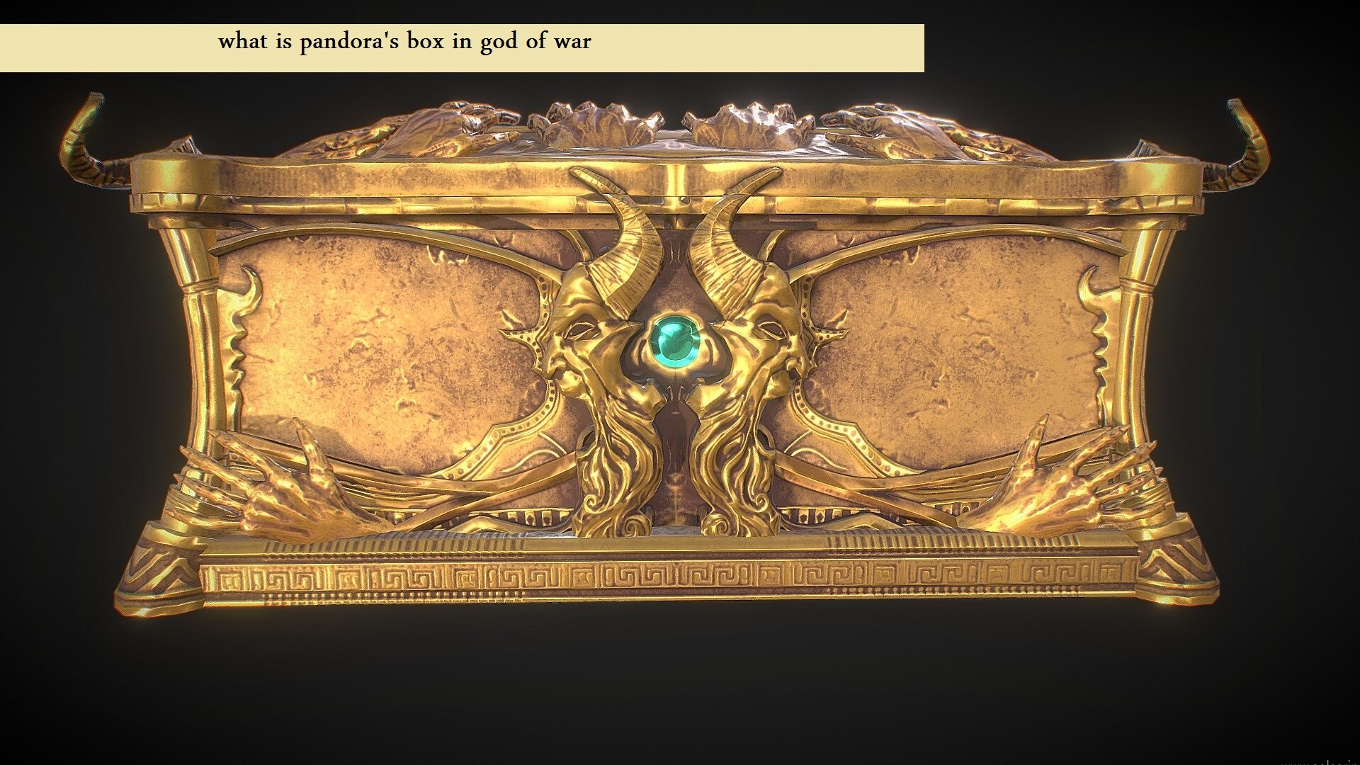 what is pandora's box in god of war