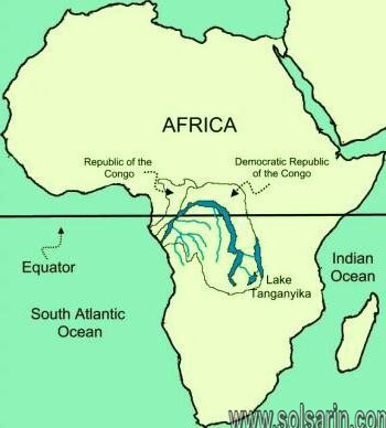 which african river crosses the equator twice?