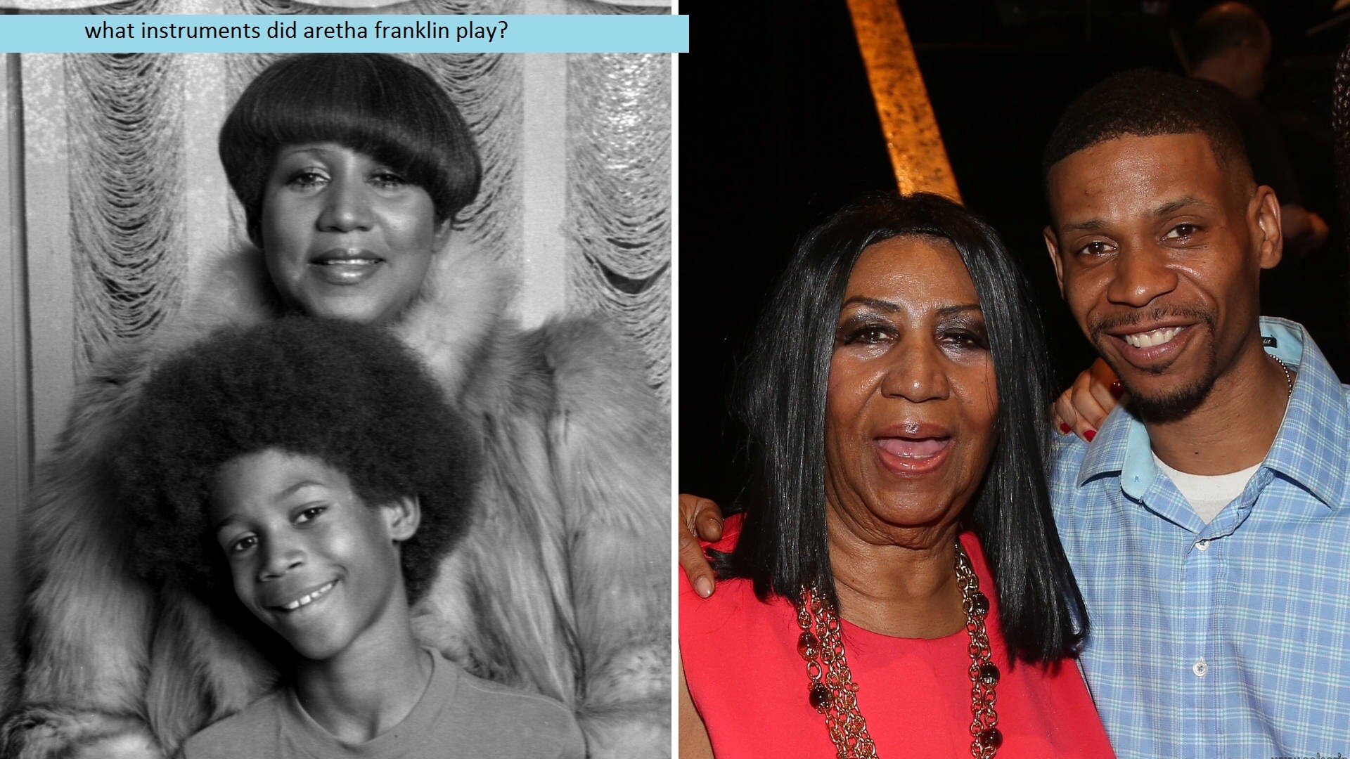 what instruments did aretha franklin play?