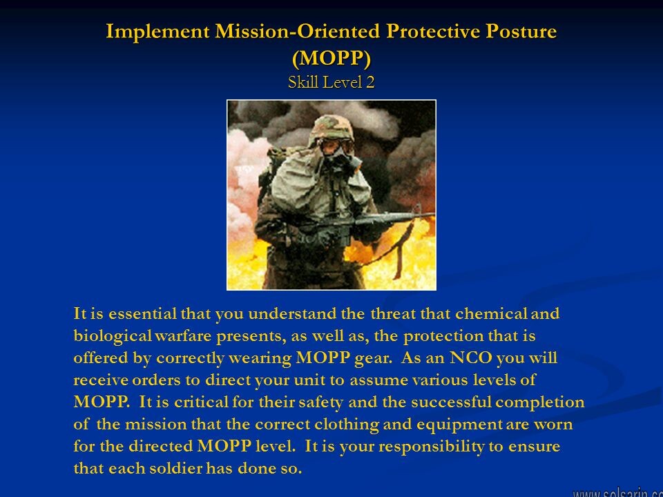 who decides to implement split mopp