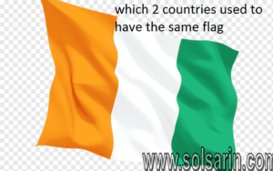 which 2 countries used to have the same flag