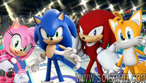 tails amy and knuckles in sonic the hedgehog