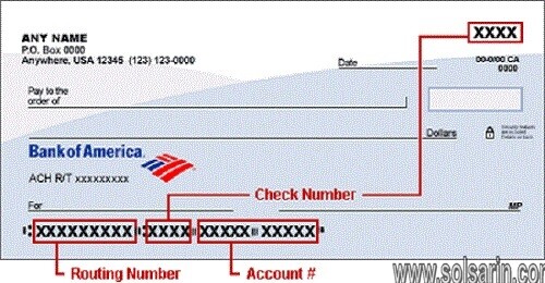 bank of america routing number washington