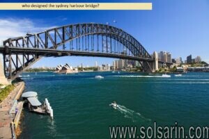who designed the sydney harbour bridge?