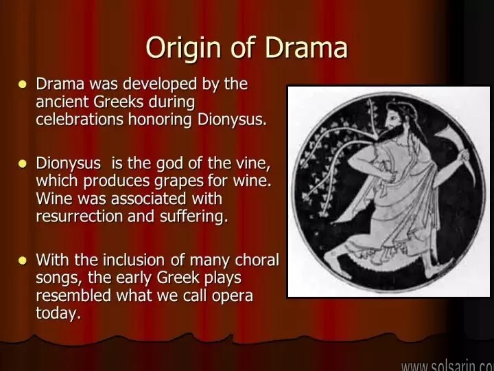 how did early english drama develop?