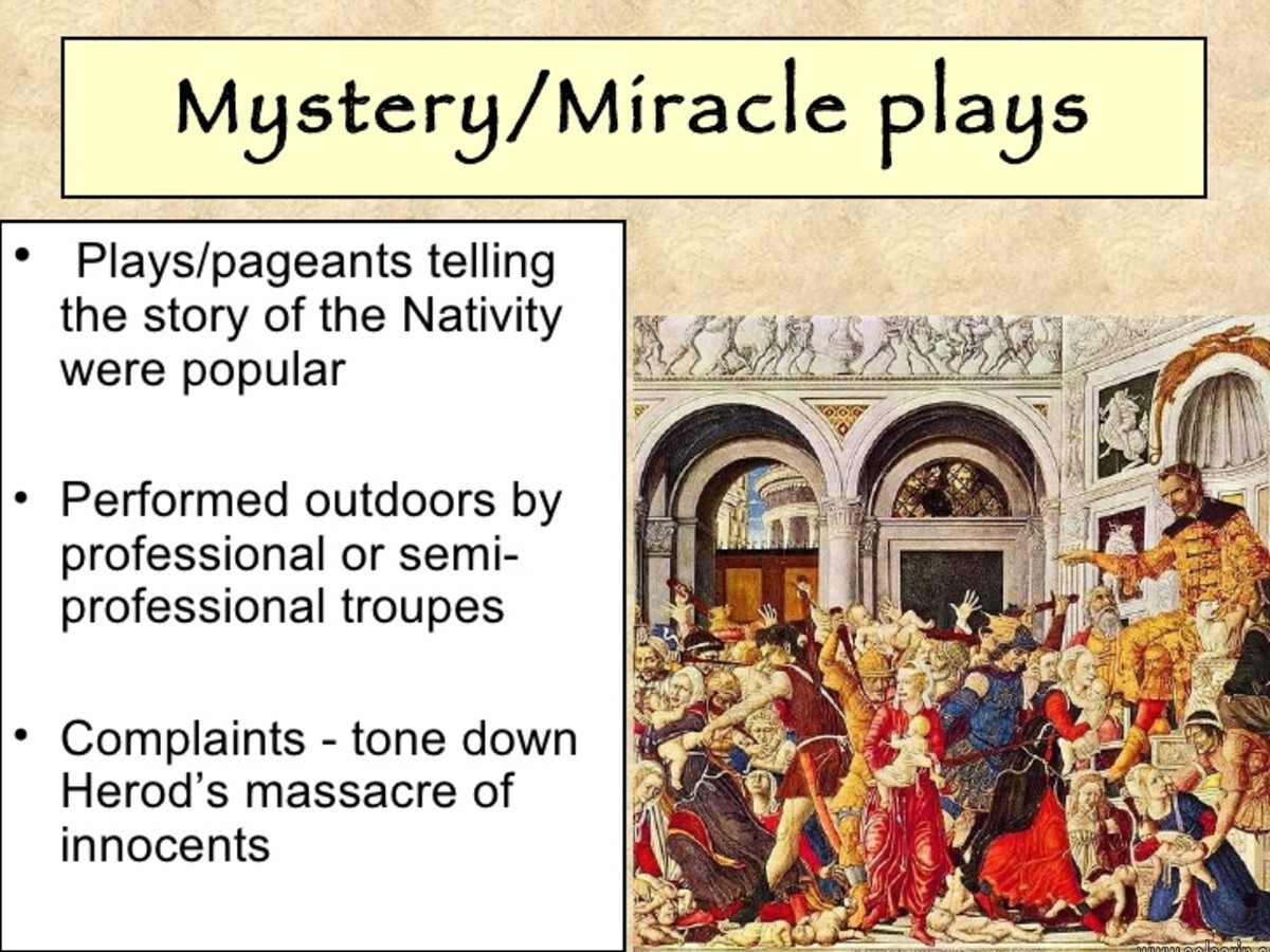 how did early english drama develop?