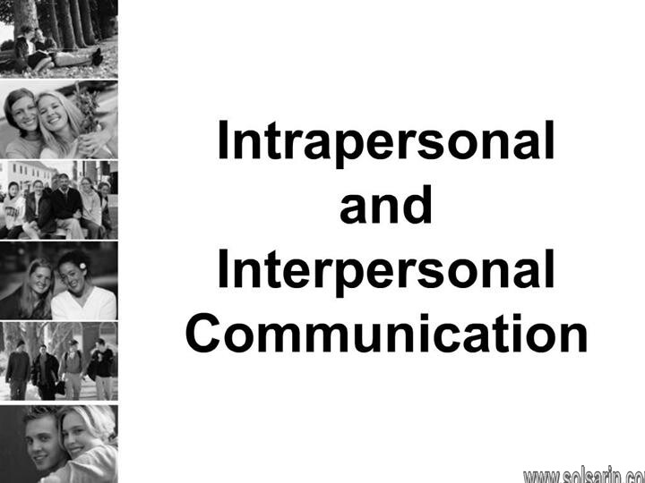intrapersonal vs interpersonal