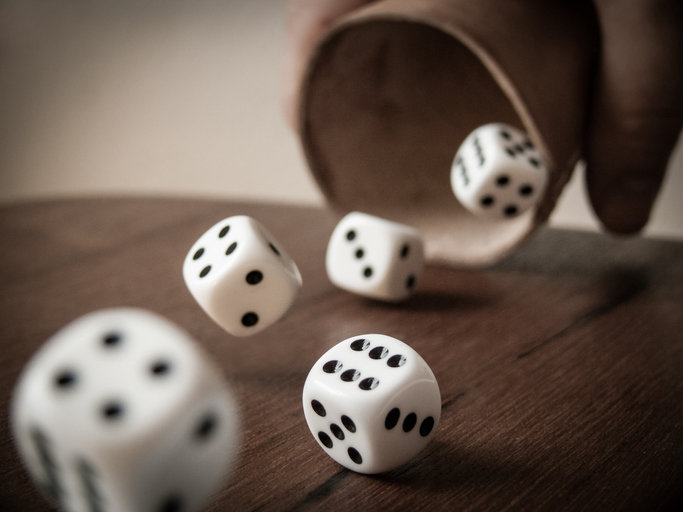 what are the dots on dice called