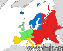 what countries are in northwestern europe