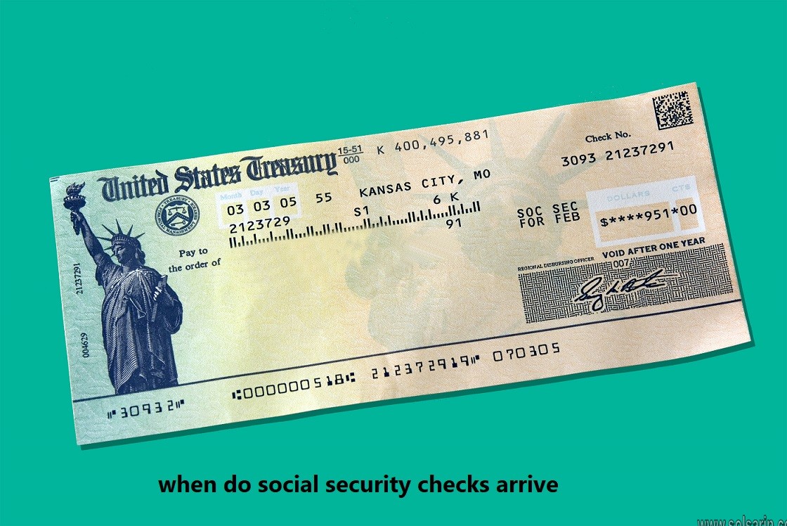 when do social security checks arrive